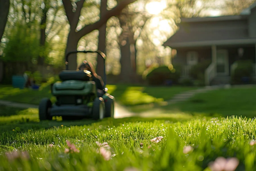 best rated battery lawn mower